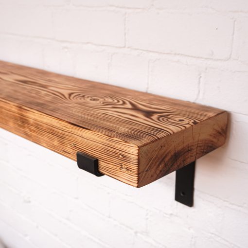 NEW FLOATING WOODEN SHELF KIT (225MM WIDTH) - Image 4